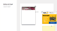 Desktop Screenshot of bellezadeangel.com